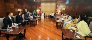 परराष्ट्रमन्त्री राणा र श्रीलङ्काका परराष्ट्र उपमन्त्रीबिच भेटवार्ता