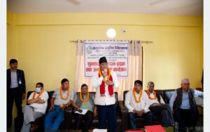 स्वास्थ्य पूर्वाधार विकासमा समुदायको सहभागिता अपरिहार्य छः अध्यक्ष दाहाल