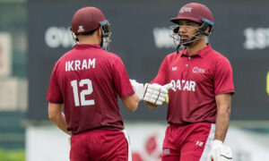 चार देशीय टी-२० अन्तर्राष्ट्रिय सिरिज; कतारले नेपाललाई दियो १५२ रनको लक्ष्य