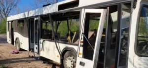 युक्रेनको कामदार ओसारपसार गर्ने बसमा ड्रोन आक्रमण, नौ जनाको मृत्यु