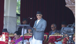 गणतन्त्र दिवसमा प्रधानमन्त्रीको सम्बोधन- जनताको अधिकारलाई वंशमा केन्द्रित गर्ने प्रयास हुँदैछ