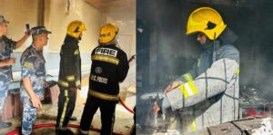 काष्ठमण्डपमा तीन घण्टादेखि आगलागी , नियन्त्रणको प्रयास हुँदै