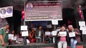 रवीन्द्र मिश्रलाई रिहा गर्न मागसहित रिले अनशन