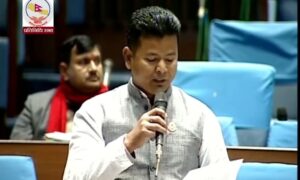 सांसद चौधरीको प्रश्न- गभर्नर नियुक्ति ऐनको धज्जी उडाएको कारबाही कसलाई गर्ने ?