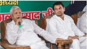 विहारका पूर्वमुख्यमन्त्री लालुप्रसादले आफ्ना छोरालाई गरे ६ वर्षको लागि पार्टीबाट निष्कासन