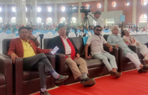 पक्राउ पुर्जी जारी भएका सांसद पन्थी बुद्ध जयन्तीको कार्यक्रममा