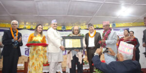 पोखरामा पहिलोपल्ट पोखरामा वसन्त काव्य महोत्सव, स्रष्टाको सम्मान