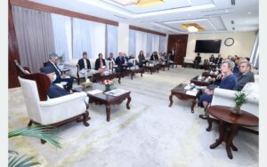 प्रधानमन्त्रीसँग युरोपियन युनियनका राजदूूतहरूको शिष्टाचार भेट