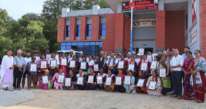 म्याग्देका ४८ विपन्न परिवारलाई घर हस्तान्तरण