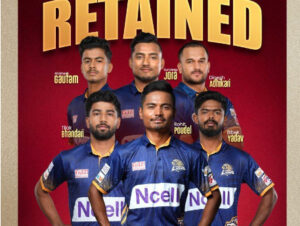 लुम्बिनीले रोहितसहित ६ खेलाडी रिटेन गर्यो