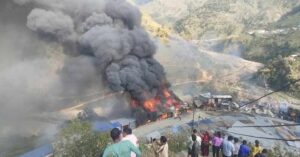 बाजुराको बाम्का बजारमा ग्यास सिलिण्डर पड्कियो, १८ वटा पसल जले