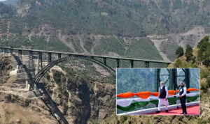 भारतले सञ्चालनमा ल्यायो जम्मु-कश्मीर जोड्ने विश्वकै अग्लो रेल पुल