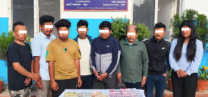 नागार्जुनमा जुवाको अखडा, आठ जुवाडे पक्राउ