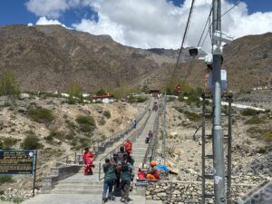 मुक्तिनाथधाममा पदमार्ग निर्माण