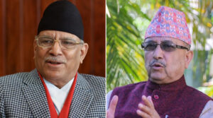 प्रचण्ड र पूर्णबहादुरबीच छलफल जारी