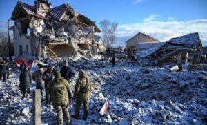 युक्रेनमा रुसी हवाई आक्रमण, पाँच जनाको मृ*त्यु, दर्जनौं घाइते