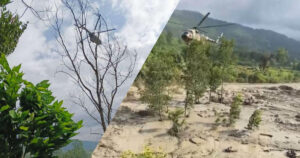 त्रिशूलीको बाढीमा फसेका दुई जनाको सफल उद्धार