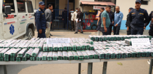 एम्बुलेन्समा लागुऔषध तस्करी गरेर करोडपति !