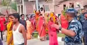 जनकपुरमा मूर्ति विसर्जनका क्रममा हिन्दू–मुस्लिम बीच झडप