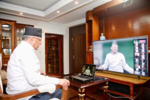 पार्टीभित्र द्वन्द्व सिर्जना गर्ने षडयन्त्र भइरहेको छ : प्रचण्ड