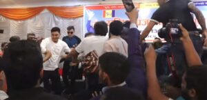 राप्रपाका युवाहरू आपसमै भिडेपछि अधिवेशन स्थगित