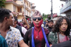 राप्रपा युवा संगठन अधिवेशनमा धवल पक्षले गरे विजयको घोषणा