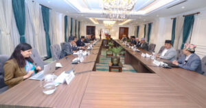 मन्त्रिपरिषद बैठक जारी