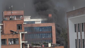 सरकारी वकिलको कार्यालयमा आगजनी