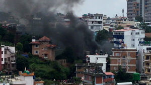 अख्तियारको कार्यालयमा पनि आगजनी