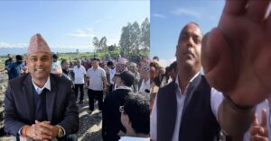 क्रसर अनुगमनमा सिडिओ यादवद्वारा पत्रकारलाई भिडियो बनाउन रोक