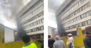 कान्तिपुर टीभीमा आगजनी