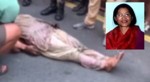 झलनाथ पत्नी रविलक्ष्मी बोल्नसक्ने अवस्थामा, बर्निङ अस्पतालमा उपचार हुँदै