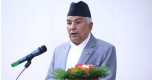 निर्वाचनमा नजाने ओलीको घोषणाप्रति राष्ट्रपति असन्तुष्ट