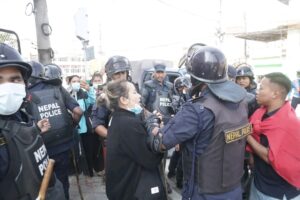 अनुमति नलिई जेनजी भन्दै माइतीघरमा प्रदर्शन गर्ने ५० जना पक्राउ