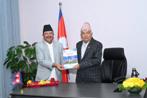 निर्वाचन आयोगले राष्ट्रपति समक्ष पेश गर्‍यो वार्षिक प्रतिवेदन