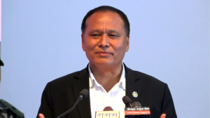 प्रकृतिक प्रकोप जोखिम व्यवस्थापन एकदमै ठूलो चुनौति बनेको छ: मन्त्री घिसिङ