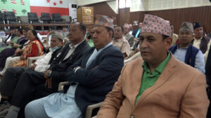 नेपाली कांग्रेसको पदाधिकारी बैठक बस्दै