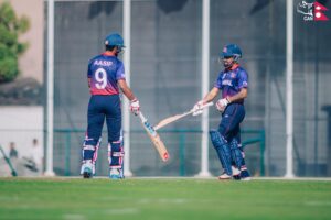 नेपालले सामोआलाई दियो २१२ रनको विशाल लक्ष्य