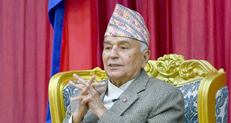 राष्ट्रपतिद्वारा इद उल फित्र पर्वको शुभकामना