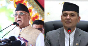 गृहमन्त्रीलाई ओलीको चेतावनी– बाबु धेरै नचम्किनू