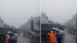 नागढुंगा चेकपोस्टबाट काठमाडौं फर्किए गाडीहरु