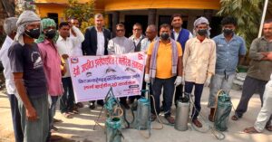 डेङ्गु नियन्त्रण गर्न लामखुट्टेको लार्भा नष्ट अभियान