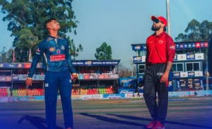 एनपीएल: पोखराले टस जित्यो, विराटनगरले पहिला ब्याटिंग गर्ने