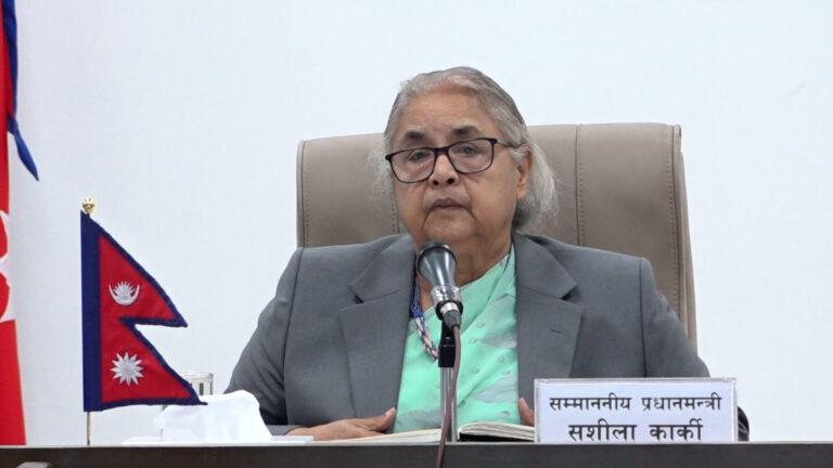 एनआरएनएको एकताबाट नेपालका राजनीतिक दलहरुले सिक्नुपर्छ : प्रधानमन्त्री