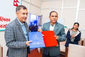 सीसीटिभी क्यामरा नेटवर्कका लागि काठमाडौँ महानगर र टेलिकमबीच सम्झौता