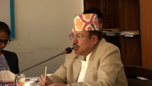 निर्वाचनका लागि सरकारले शान्ति सुरक्षा र स्रोतसाधनको सुनिश्चितता गर्नुपर्छ : आयुक्त