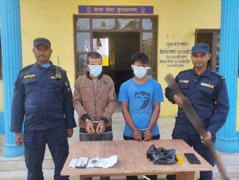 लागूऔषधसहित रौतहटबाट दुई जना पक्राउ