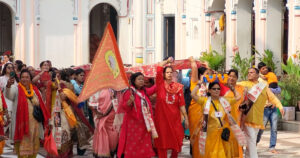 जानकी मन्दिरमा १११ मिटरको चुनरी माता सीतालाई अपर्ण