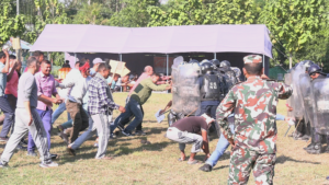 सेना- प्रहरीको संयुक्त हुलदंगा र आगलागी नियन्त्रण अभ्यास