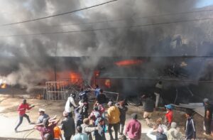 मार्तडीमा भीषण आगलागी, करोडौंको क्षति